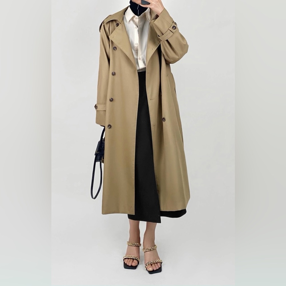 J. ING Classic Tan Trench Coat